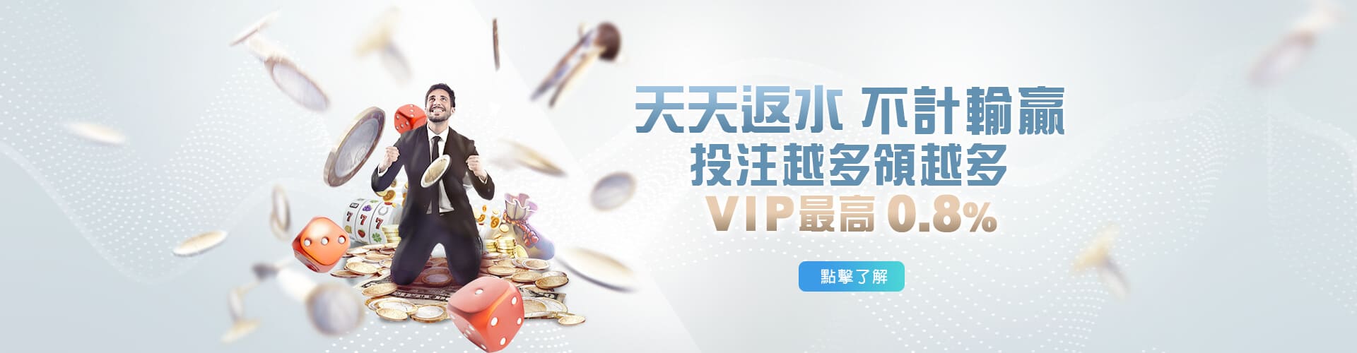 線上娛樂城現金天天返水優惠